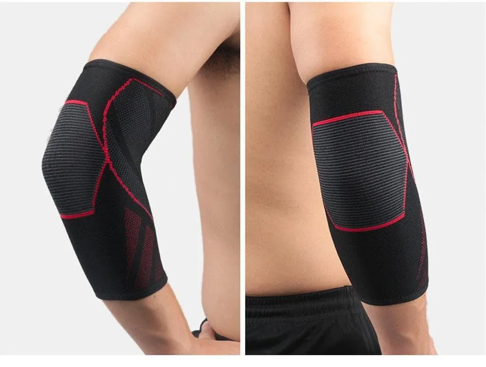 2 pieces Compression Elbow Support Brace for Men Women (Arm Sleeves)