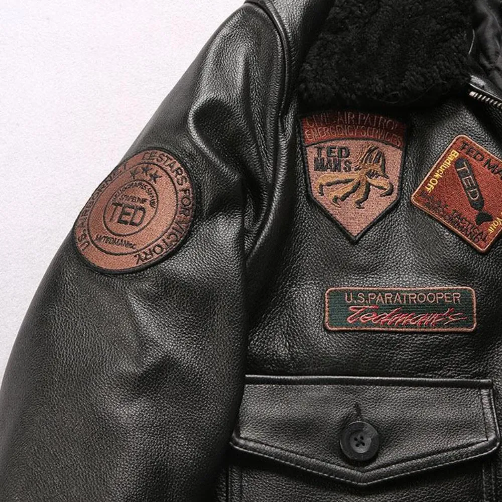 Air Force G1 Paratrooper Top-Grain Flight Jacket