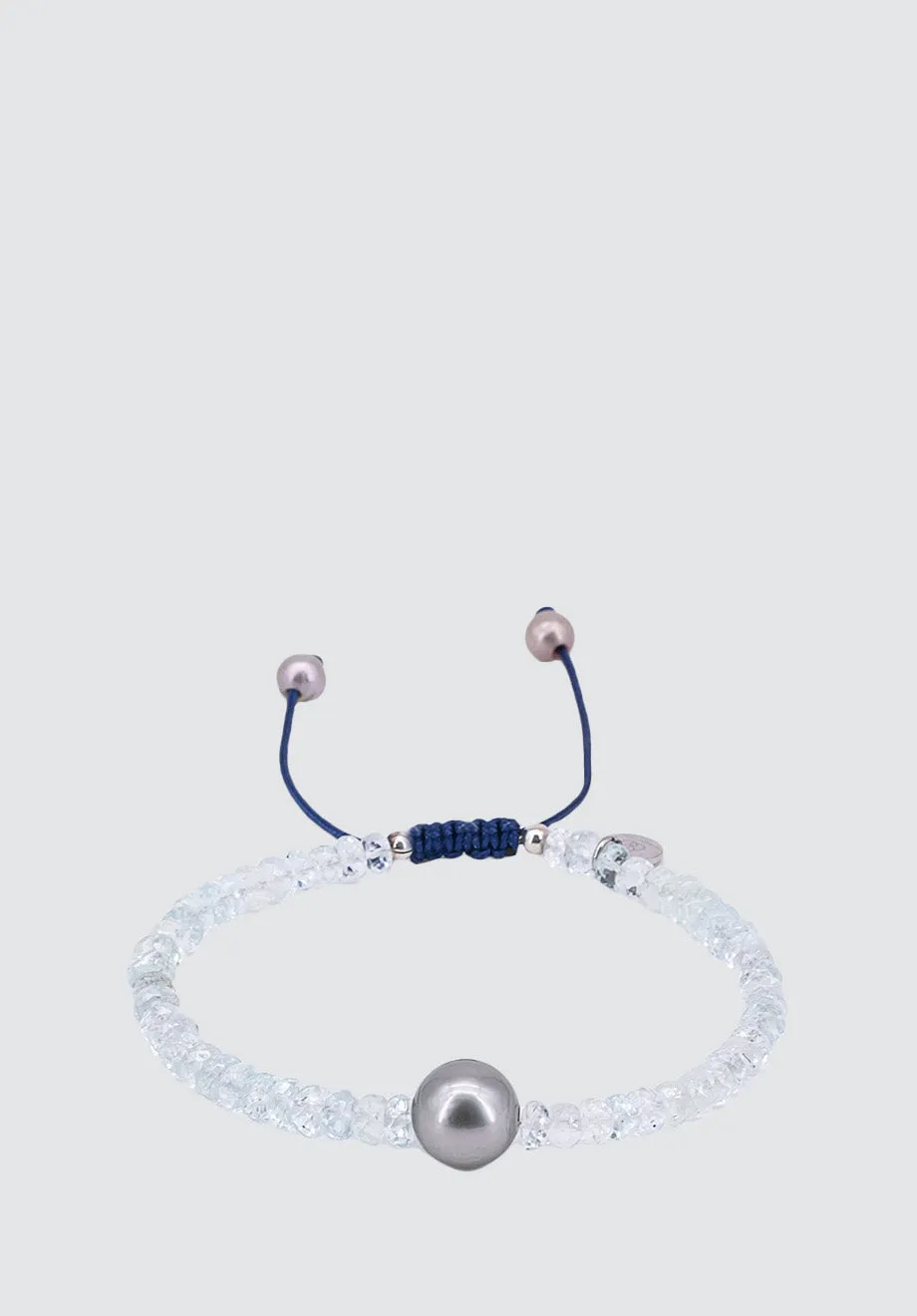 Aqua Pearl Bracelet