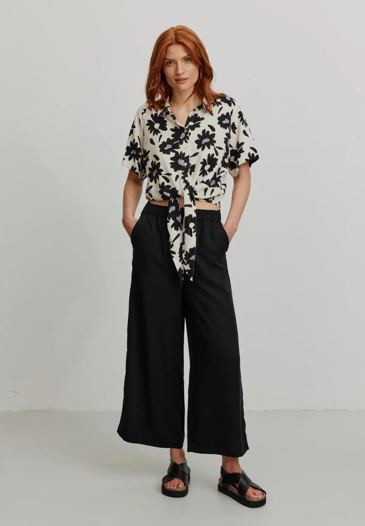 BILBERRY TENCEL™ LYOCELL CULOTTE | BLACK