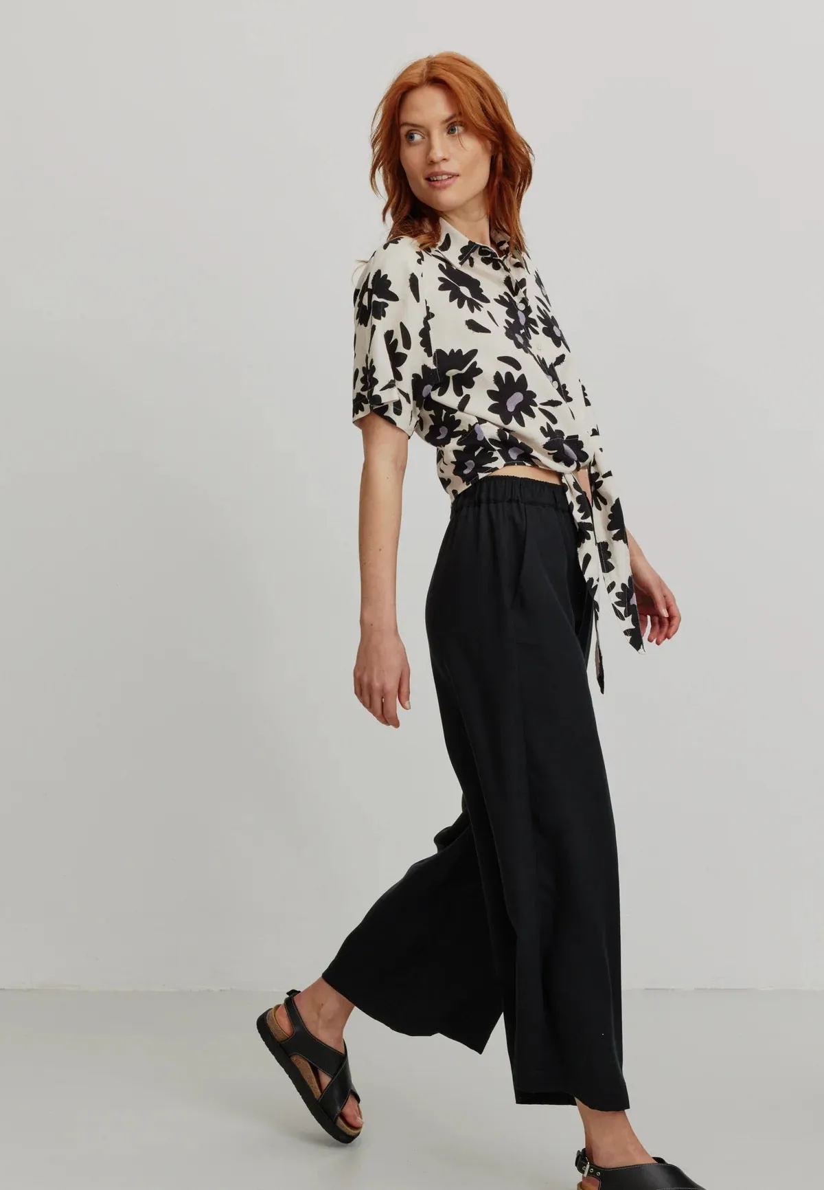 BILBERRY TENCEL™ LYOCELL CULOTTE | BLACK
