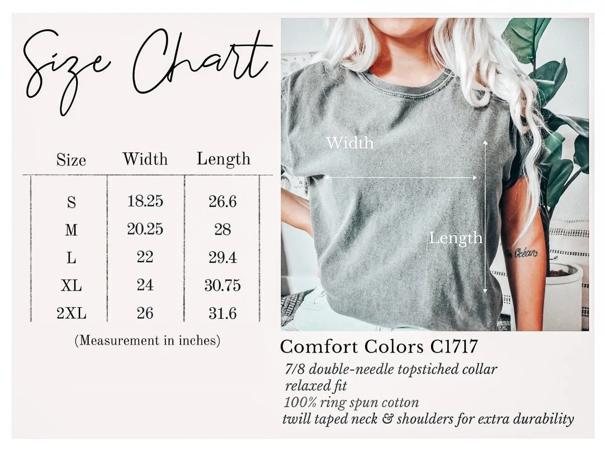 Christmas Collage Wholesale Comfort Color Graphic Tee - Fast Shipping