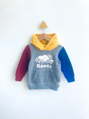 Colour Block Logo Hoodie // 2Y