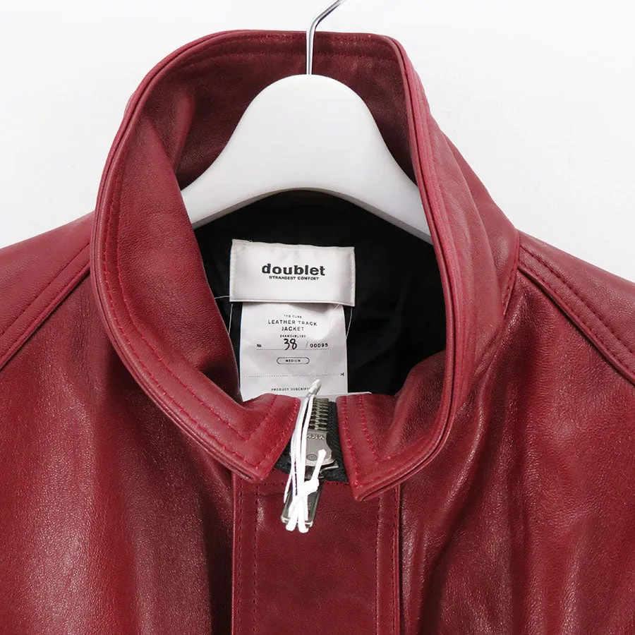 【doublet/ダブレット】<br>LEATHER TRACK JACKET <br/>24AW04BL190