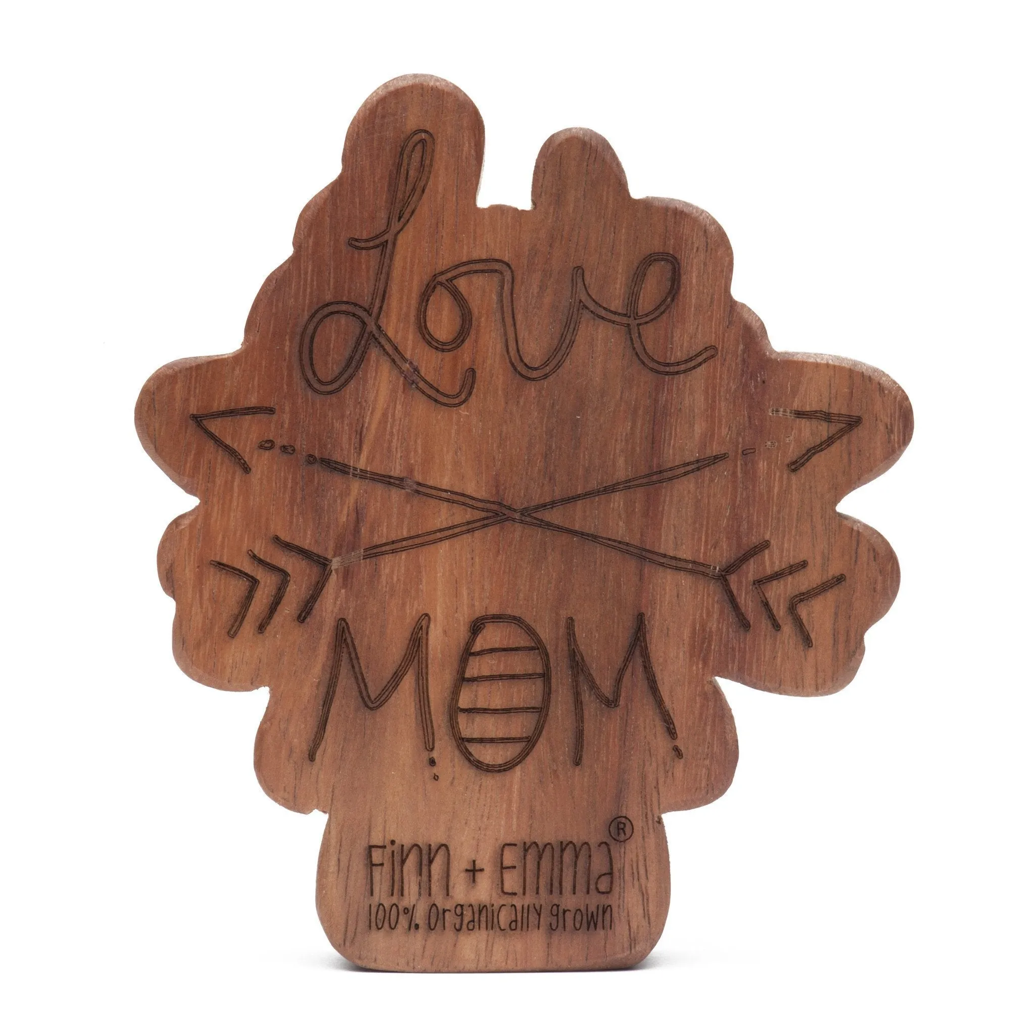 Finn   Emma Wood Rattle Teether