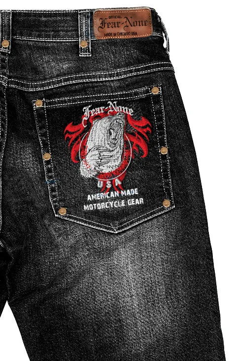 Men's Black BEAR Rider MADE IN USA 20 oz Jeans