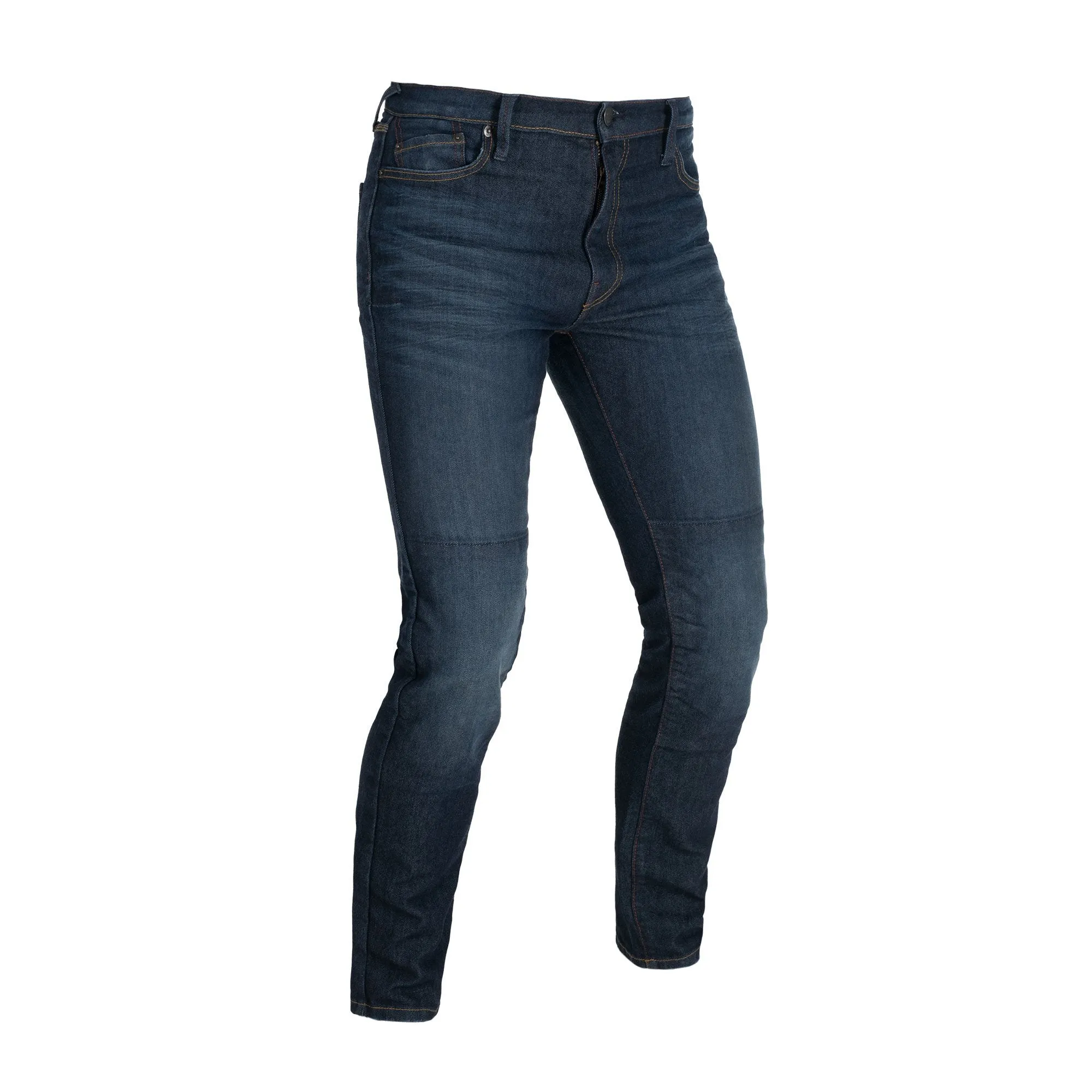 Oxford OA AAA Slim Men's Motorcycle Jeans Dark Aged S L30