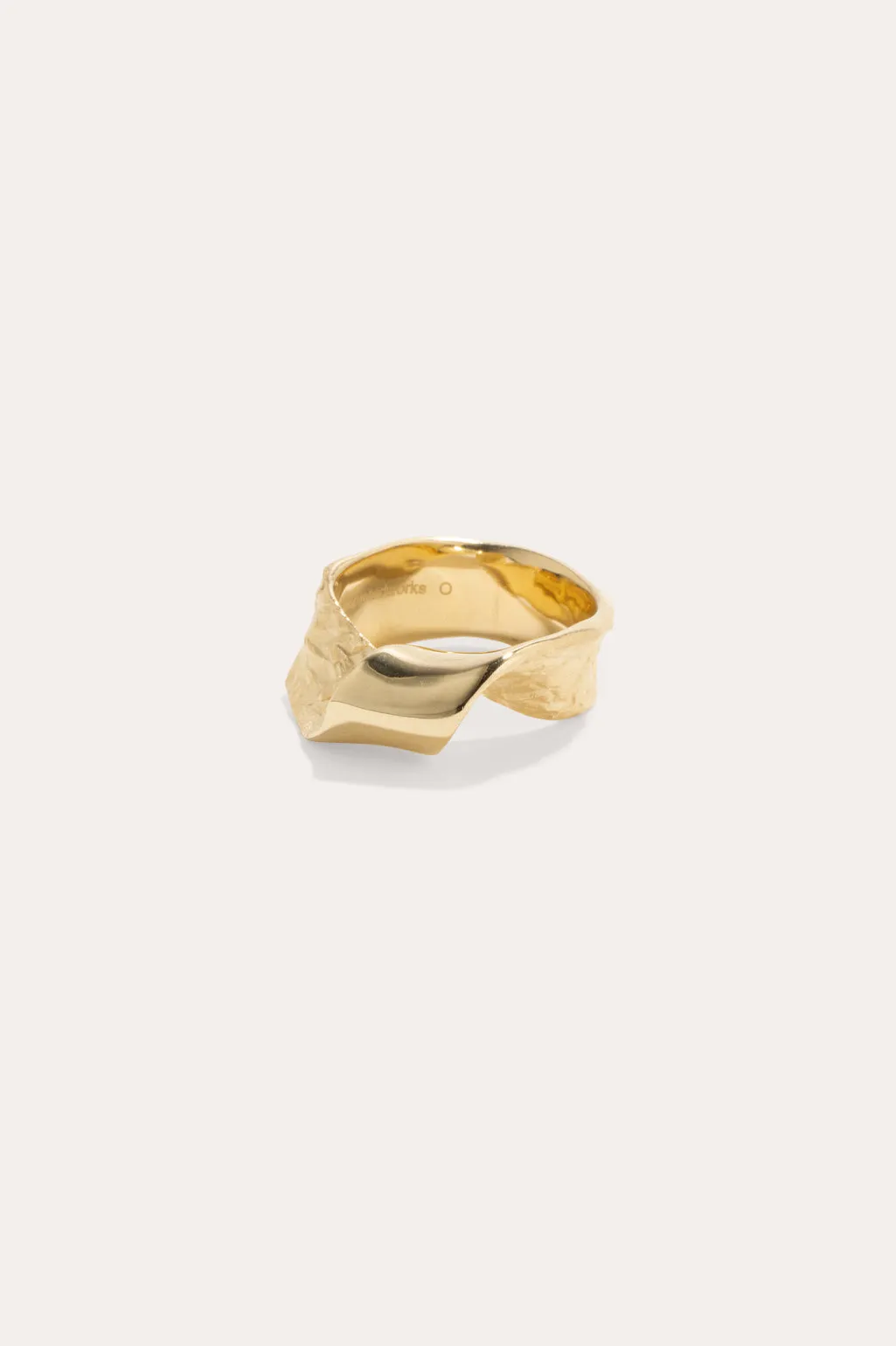 Ribbon II - Gold Vermeil Ring