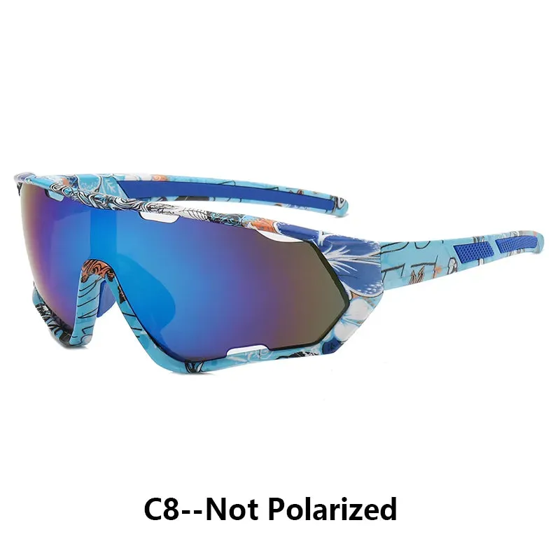 Riding Glasses Cycling Sunglasses UV400 Sports Glasses Bicycle Mountain Bike Eyewear Men's & Women’s Sunglasses Road Goggles