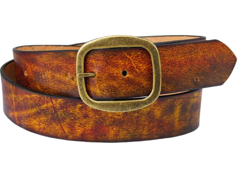 Setting Sun Leather Belt