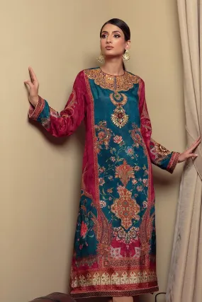 Shamaeel - Evening Blues - Silk - 2 Piece