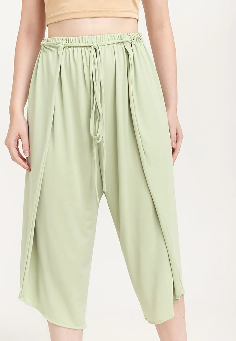 Sigrid Drawstring Waistband Jersey Culottes