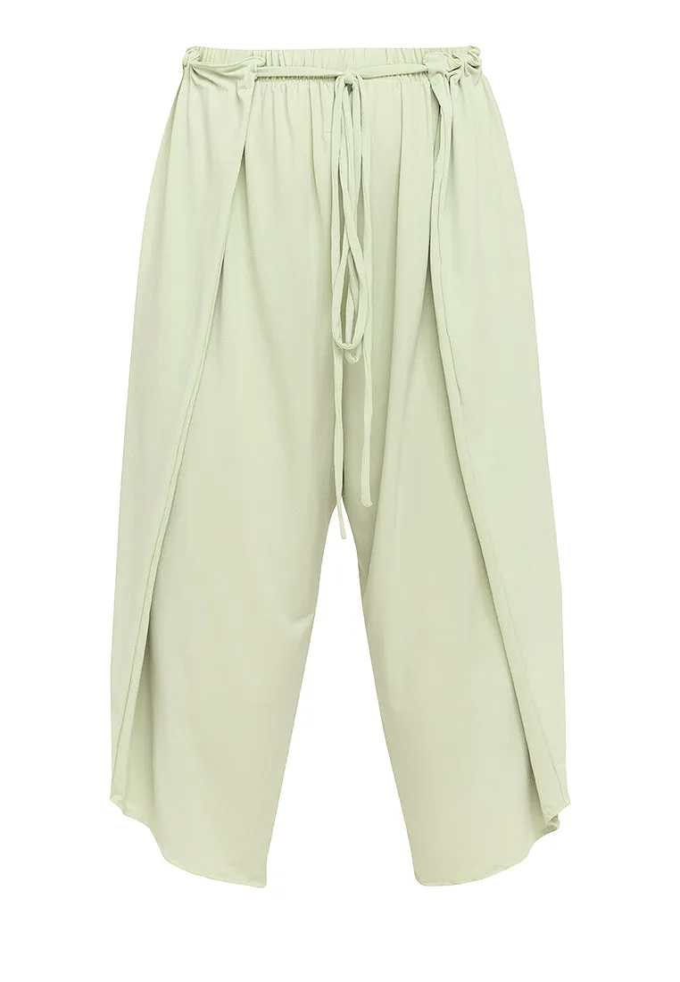 Sigrid Drawstring Waistband Jersey Culottes