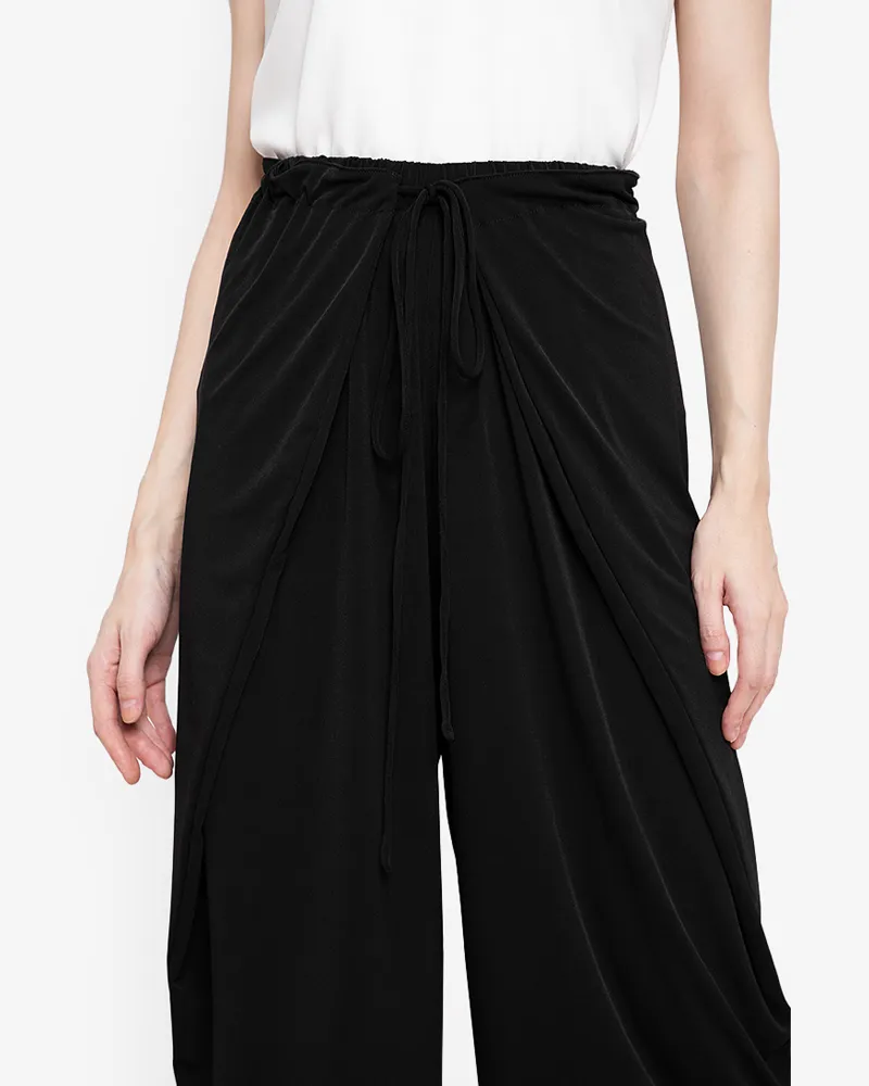 Sigrid Drawstring Waistband Jersey Culottes