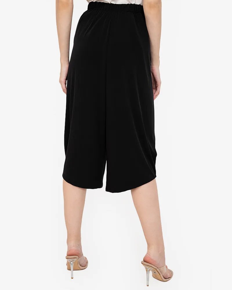 Sigrid Drawstring Waistband Jersey Culottes
