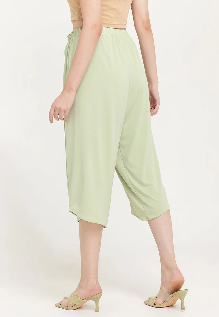 Sigrid Drawstring Waistband Jersey Culottes