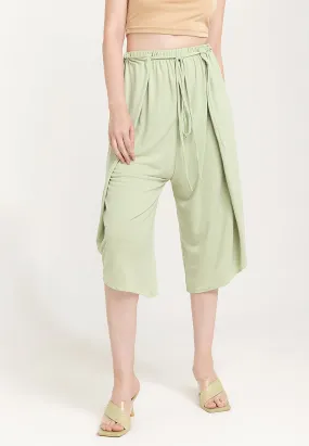 Sigrid Drawstring Waistband Jersey Culottes