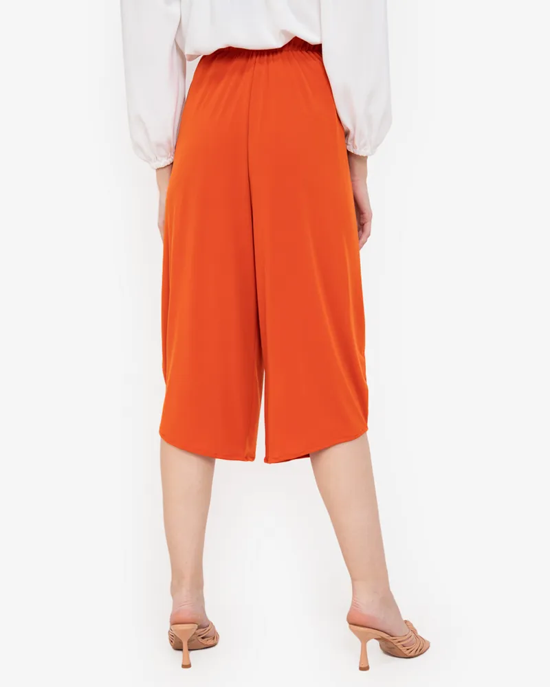 Sigrid Drawstring Waistband Jersey Culottes