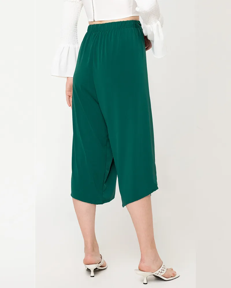 Sigrid Drawstring Waistband Jersey Culottes