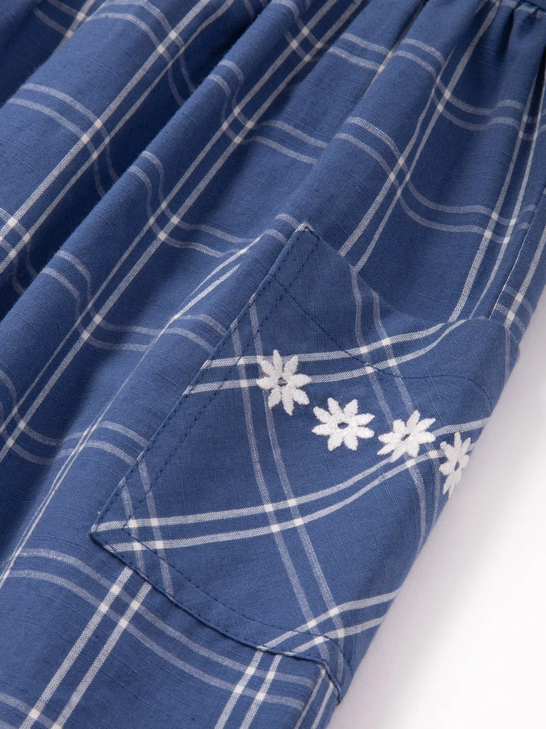 Special check culottes